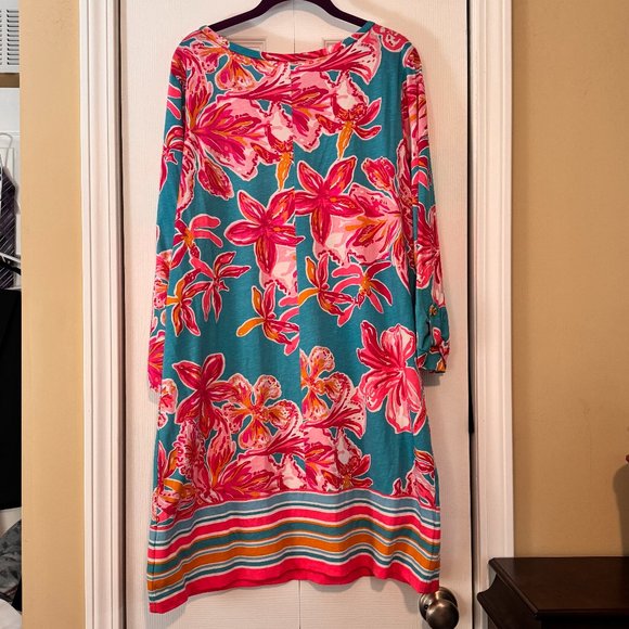 Lilly Pulitzer Linden Dress in Via Sunny XL - Picture 7 of 7